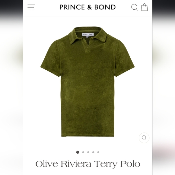 EUC Prince & Bond Terry Polo, Size XL - Picture 9 of 10